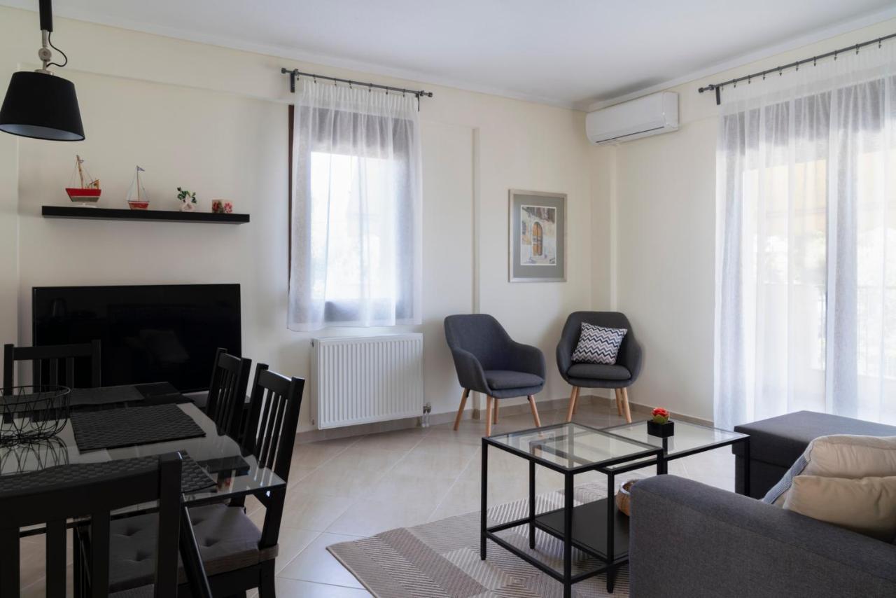 Alexandros Maisonettes & Apartments 尼亚·蒙达尼亚 外观 照片
